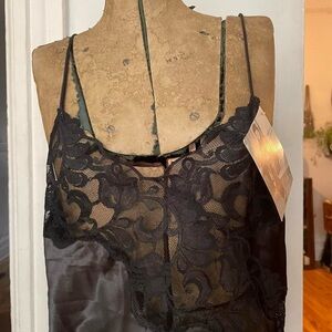 Black lace bodysuit Vintage